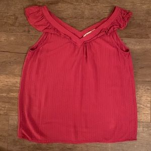 Loft Sleeveless Blouse - Medium